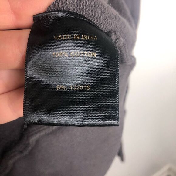 Intermix Improvd Distressed Cardigan Jacket Charcoal Gray Sweater Xs Xsmall - Picture 6 of 9